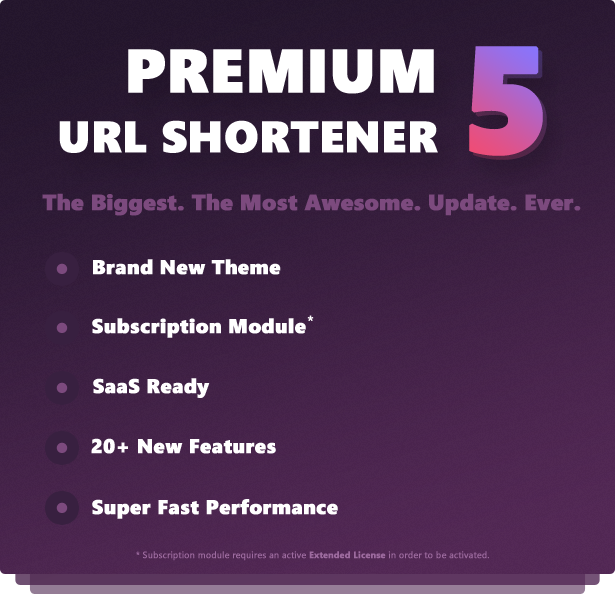 Premium URL Shortener